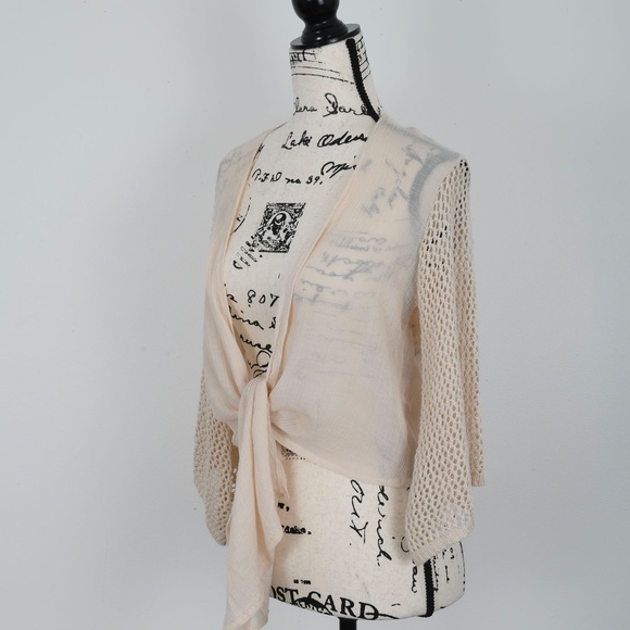 Mesh Kimono Coverup - Picture 3 of 3